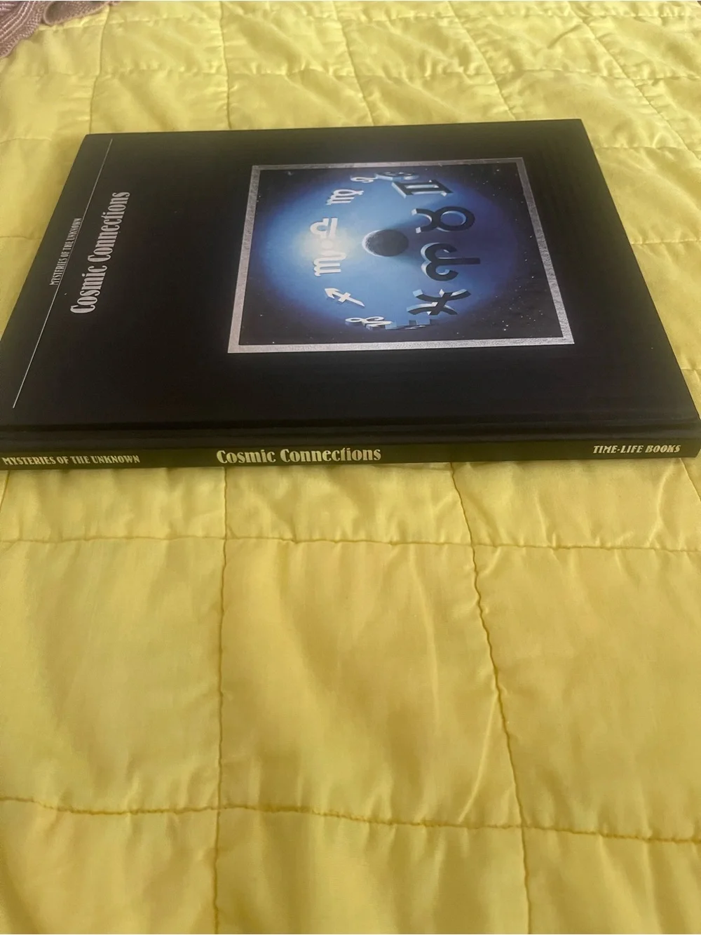 Cosmic Connections Hardcover Book - Black & Blue Cover